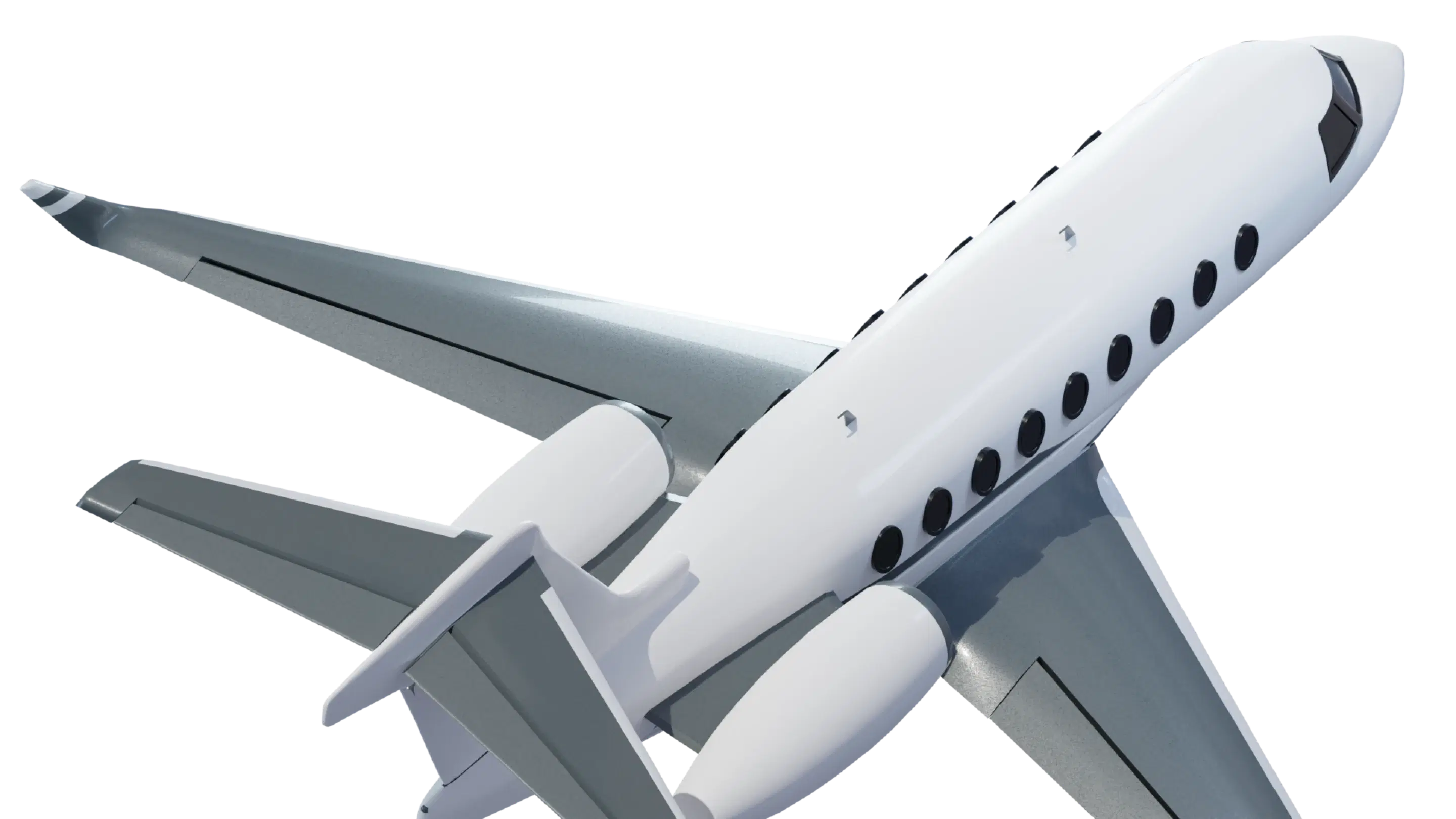 Aircraft travel illustration with flight booking elements